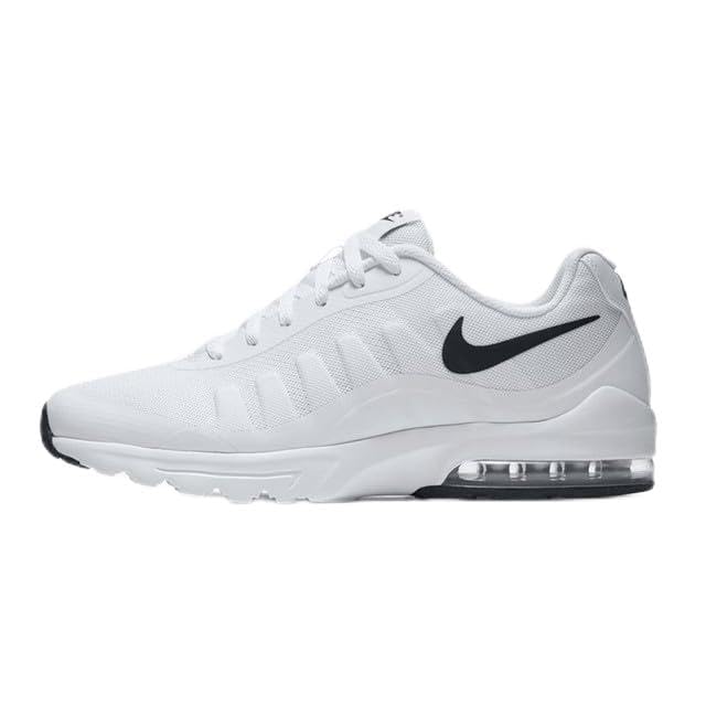 NIKE Air Max Invigor Men's Trainers Sneakers Shoes 749680 (White/Black 100) UK9 (EU44)