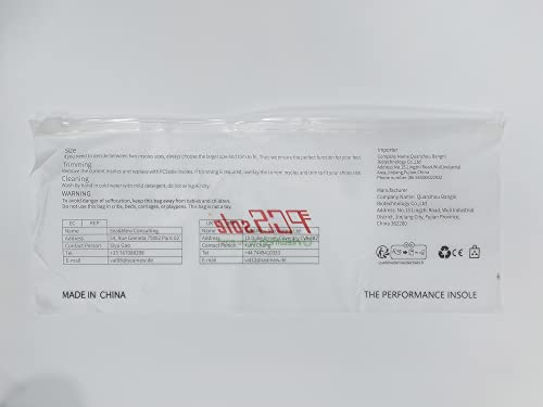 PCSsole Comfort Arch Support Insoles,Foot Supportive Orthotic Shoe Insert with Cushioning for Plantar Fasciitis, Heel Pain, Pronation, Flat Feet, Foot Pain Relief, Blue, Men(9.5-10)290mm