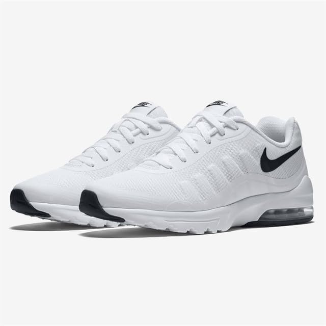 NIKE Air Max Invigor Men's Trainers Sneakers Shoes 749680 (White/Black 100) UK9 (EU44)