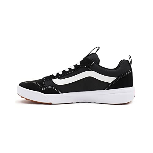 Vans Men's Range Exp Sneaker, Suede Canvas Black White, 9.5 UK