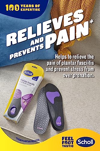 Scholl Plantar Fasciitis Pain Relief Orthotics Insole - Large - Sizes 9-11