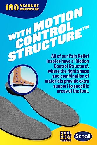 Scholl Plantar Fasciitis Pain Relief Orthotics Insole - Large - Sizes 9-11