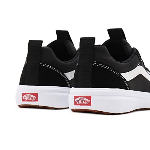 Vans Men's Range Exp Sneaker, Suede Canvas Black White, 9.5 UK