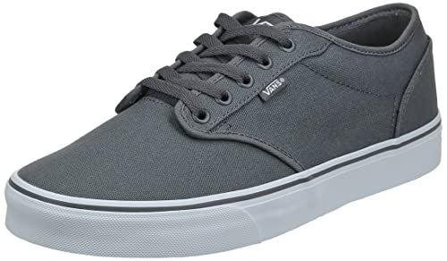 Vans Men's Mn Atwood Sneaker, Grey Canvas Pewter White, 13 UK