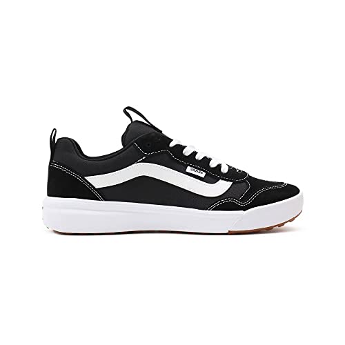 Vans Men's Range Exp Sneaker, Suede Canvas Black White, 9.5 UK