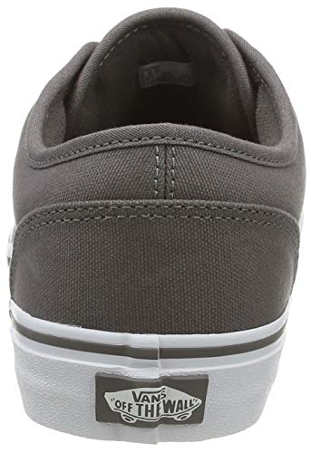 Vans Men's Mn Atwood Sneaker, Grey Canvas Pewter White, 13 UK