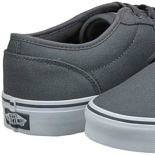 Vans Men's Mn Atwood Sneaker, Grey Canvas Pewter White, 13 UK