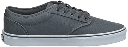 Vans Men's Mn Atwood Sneaker, Grey Canvas Pewter White, 13 UK