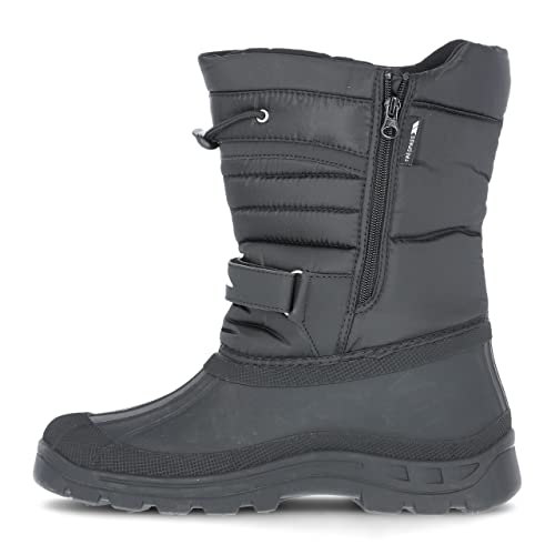 Trespass Dodo, Unisex-Adult Snow Boots , Black (Black), 7 UK (41 EU)