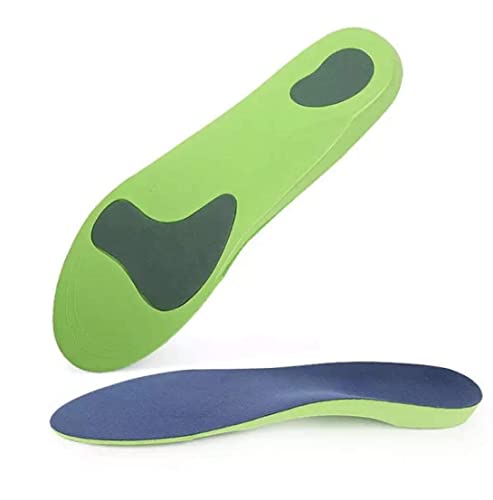 HHUK Plantar Fasciitis Orthotic Insoles with Arch Support Shoe Inserts Women Men Insole Flat Feet Insert (L 9-10.5)