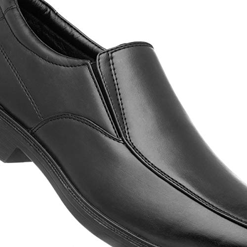 Hobos Brady Mens Black Slip On Formal Shoe - Size 12 UK - Black