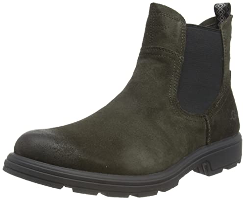 UGG Men's Biltmore Chelsea Boot, Dark Olive Suede, 10 UK