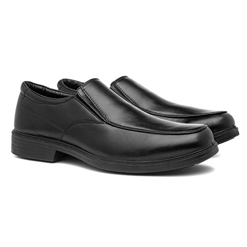 Hobos Brady Mens Black Slip On Formal Shoe - Size 12 UK - Black
