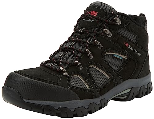 Karrimor Men's Bodmin Mid Iv Weathertite High Rise Hiking Boots, Black Sea, 10 UK
