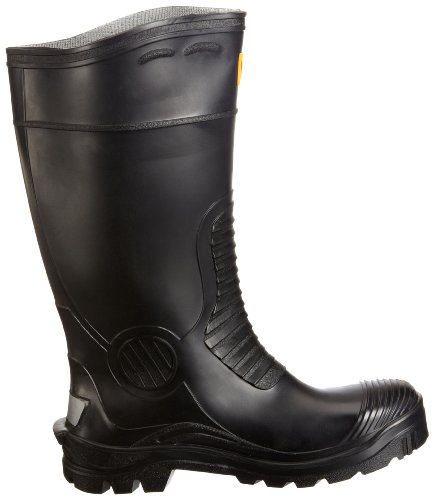 JCB - Wellington Hydromaster Boots Mens - Fits Large - Steel Toe Cap Boots - Black Shoes - Waterproof Shoes Men - Boots for Men - Wide Fit - Size 12UK, 47EU
