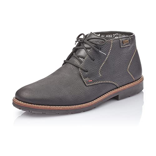 Rieker Men's 35310 Ankle Boots, Black (Schwarz/Schwarz/00), 9 UK