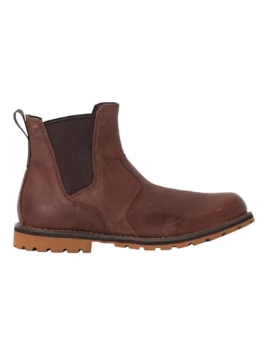 Timberland Men's Attleboro Pt Chelsea Boot, Dk Brown Full Grain, 10 UK