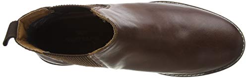 Thomas Crick Men's 'Bamford' Formal Chelsea Boots, Classic, Comfortable and Stylish Boots for Any Occasion, Made with Leather For an Effortless and Chic Look (Black/Wood)