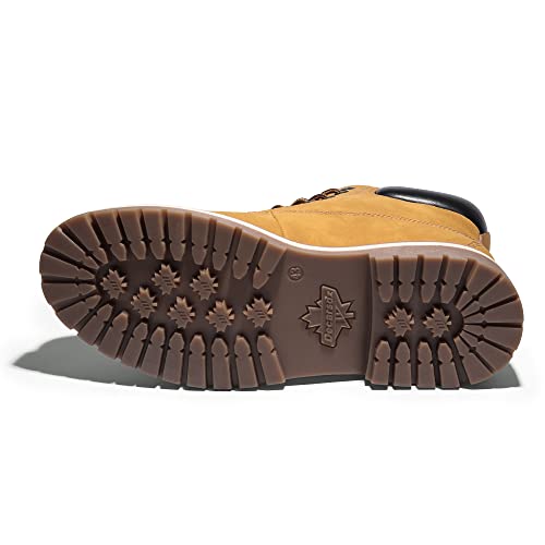 Bruno Marc Mens Classic Snow Boots Outdoor Winter Ankle Boots,SBSB226M-E,YELLOW,7 UK/41 (EUR)