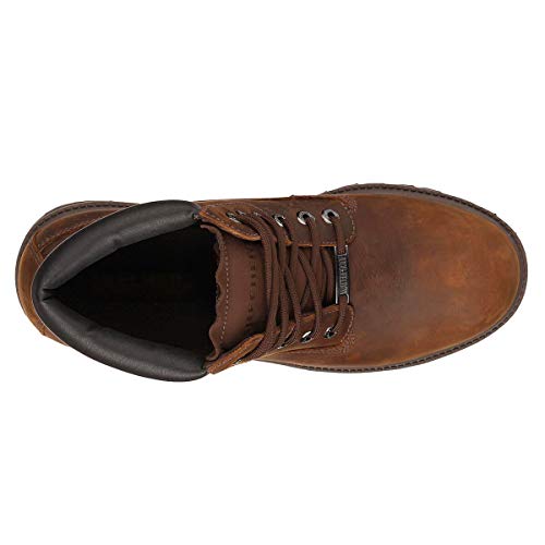 Skechers Men's Sergeants Verdict. Waterproof Chelsea Boots, Dark Brown Crazyhorse Leather, 9 UK (43 EU)