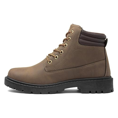 Urban Territory Bill Mens Brown Lace Up Boot - Size 9 UK - Brown