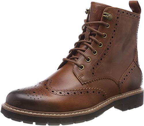 Clarks Men's Batcombe Lord Chelsea Boots, Brown, 10 UK