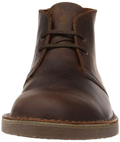 Clarks Men's Desert Boot Bushacre 3, Dark Brown Lea, 8 UK