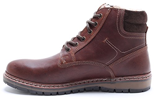 Thomas Crick Men's 'Sawston' Formal Boots, Classic, Comfortable and Stylish Boots for Any Occasion, Made with Leather, Effortless and Fashionable (Wood)
