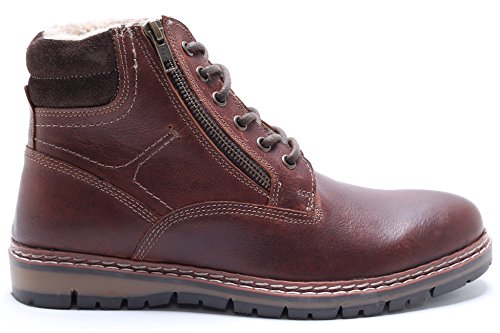 Thomas Crick Men's 'Sawston' Formal Boots, Classic, Comfortable and Stylish Boots for Any Occasion, Made with Leather, Effortless and Fashionable (Wood)