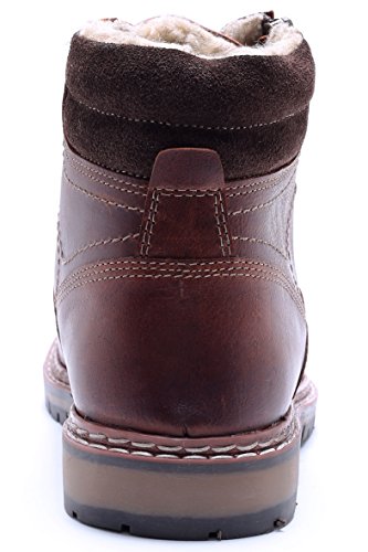 Thomas Crick Men's 'Sawston' Formal Boots, Classic, Comfortable and Stylish Boots for Any Occasion, Made with Leather, Effortless and Fashionable (Wood)