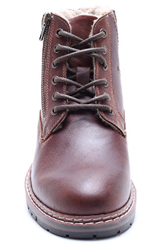 Thomas Crick Men's 'Sawston' Formal Boots, Classic, Comfortable and Stylish Boots for Any Occasion, Made with Leather, Effortless and Fashionable (Wood)