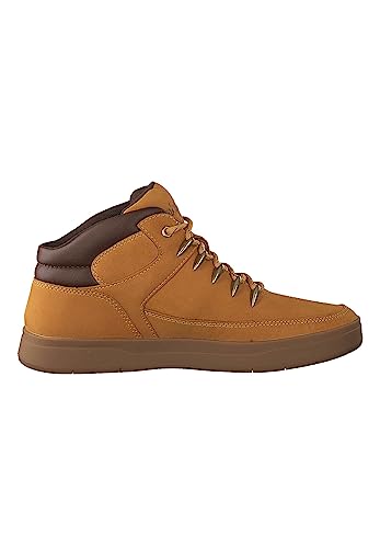 Timberland Men's Davis Square Hiker Hiking Boots, Wheat Nubuck, 8 UK