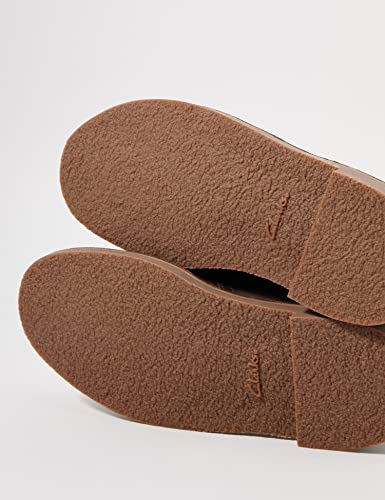 Clarks Men's Desert Boot Bushacre 3, Dark Brown Lea, 8 UK