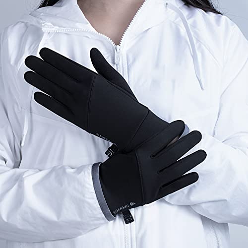 Natugloe Running Gloves Touchscreen Anti-Slip Winter Gloves Lightweight Thermal Liner Gloves Men Women for Outdoor Sports Walking Hiking Cycling Driving Riding Bike