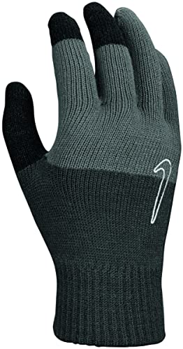 NIKE KNIT TECH AND GRIP GLOVE TG 2.0 ANTHR / BLK SIZE LAR-XL,Grey