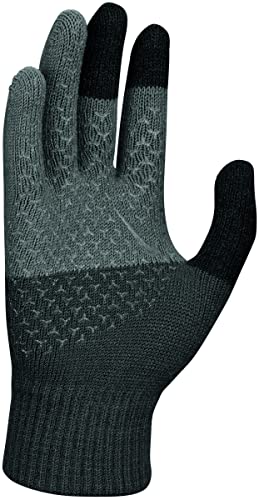 NIKE KNIT TECH AND GRIP GLOVE TG 2.0 ANTHR / BLK SIZE LAR-XL,Grey