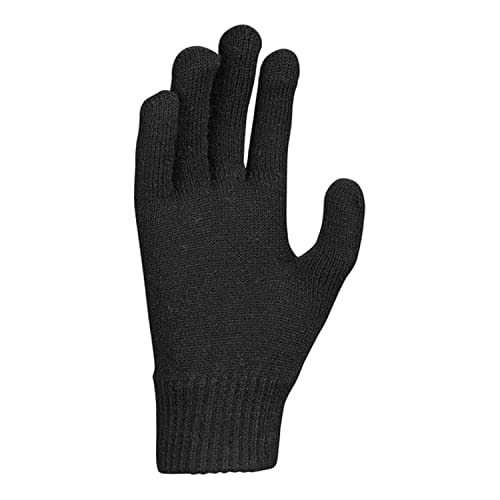 NIKE MENS SWOOSH KNIT TG 2.0 GLOVE - BLACK - S/M