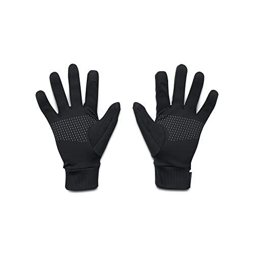 Under Armour Men's UA Storm Liner, Light and Form-Fitting Thermal Gloves, Ideal as a Baselayer, Water-Repellent Running Gloves with Touch Screen Technology
