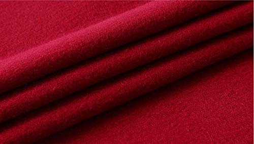 MMYOMI Mens Super Soft Cotton & Silk Knitted Scarves Pure Color Neck Wrap for Autumn and Winter