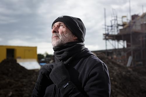 Blackrock HEAT Thermal Gloves, Mens Gloves, Womens Gloves, Winter Gloves, Black Gloves, Womens Mens Accessories, Warm, Heated Clothing, Wooly Gloves, Warmer, Hiking, Fleece, Unisex Large/XL