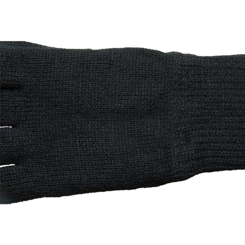 Blackrock HEAT Thermal Gloves, Mens Gloves, Womens Gloves, Winter Gloves, Black Gloves, Womens Mens Accessories, Warm, Heated Clothing, Wooly Gloves, Warmer, Hiking, Fleece, Unisex Large/XL