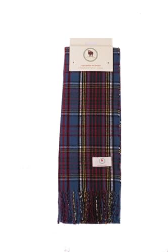 TG Thistle Gem Traditional Tartan Clan Scarves – Multicolor, super-soft Scottish Clan Tartan Scarf - Perfect for both Men and Women (BLACKWATCH ANCIENT)