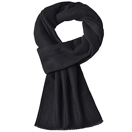 Men Scarves Thick Cashmere Scarf For Men's & Women Warm Soft Wool Cold Weather Scarf For Winter Autumn