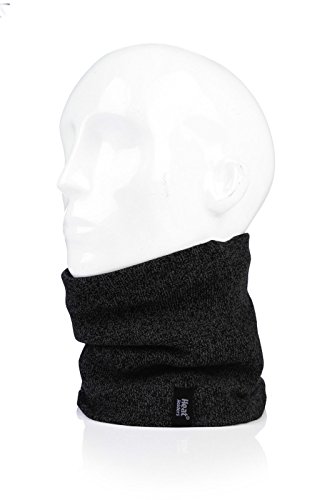 HEAT HOLDERS - Men's Thermal Winter Neck Warmer - 2.6 tog - One size (One Size, Black)