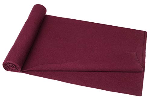 Cashmere Feel Scarves for Men - Men's Scarf Winter Soft Warm - Mens Scarfs Wool Solid Burgandy