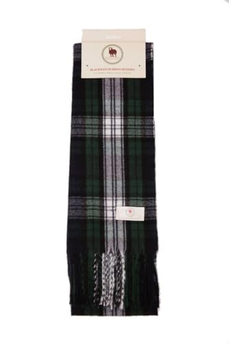 TG Thistle Gem Traditional Tartan Clan Scarves – Multicolor, super-soft Scottish Clan Tartan Scarf - Perfect for both Men and Women (BLACKWATCH ANCIENT)