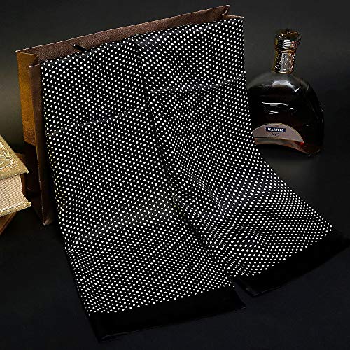 UK_Stone Men's 100% Silk Scarf, Vintage Pattern, One Size