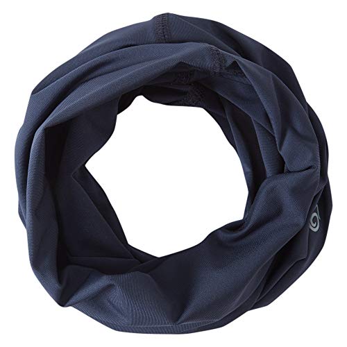Craghoppers HEIQ Viroblock Neck & Face Scarf, Blue Navy Marl, One size