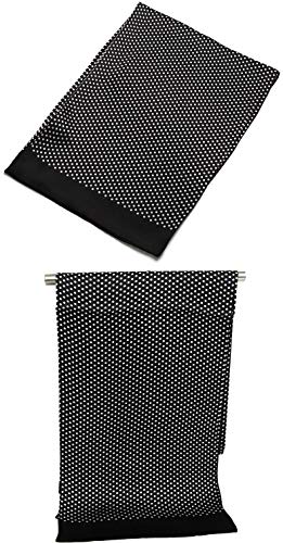 UK_Stone Men's 100% Silk Scarf, Vintage Pattern, One Size