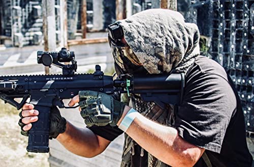 EXPLORE LAND Cotton Military Shemagh Tactical Desert Keffiyeh Scarf Wrap Black